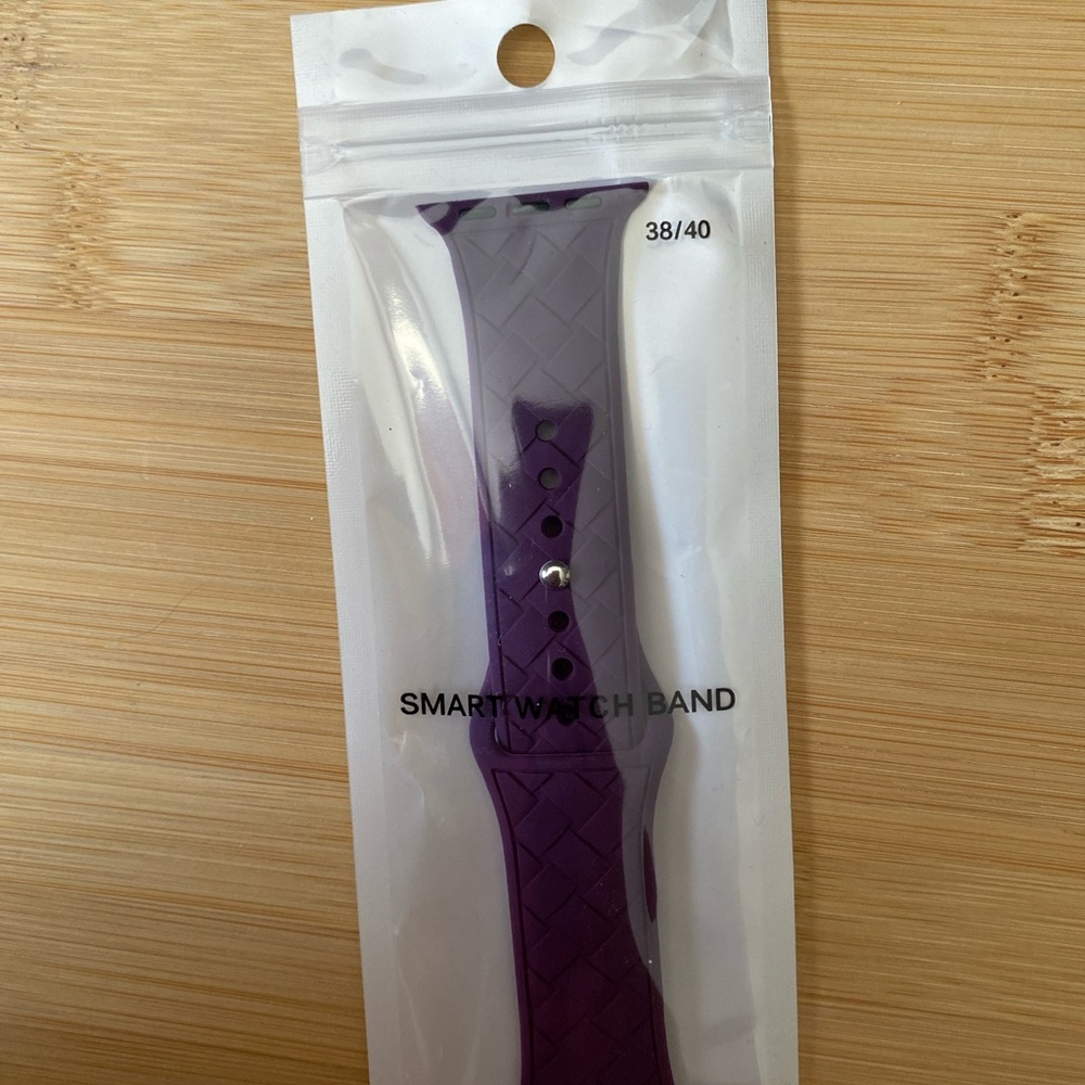 NWT purple apple watch band